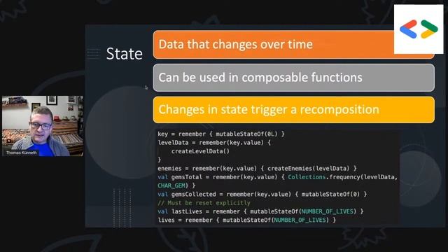 GDGCPT TechTalk 9/21: Implementing a retro-style game using Jetpack Compose - Thomas Künneth смотреть онлайн