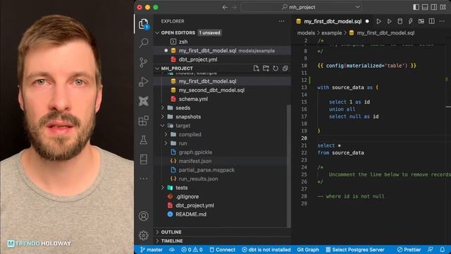 Модели в dbt смотреть онлайн