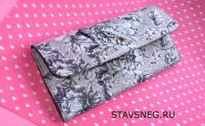 Как сшить кошелёк в котором всегда будут деньги