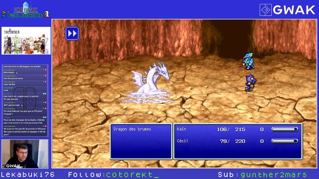 Gameplay FR: Final Fantasy IV Pixel Remaster Nintendo Switch смотреть онлайн