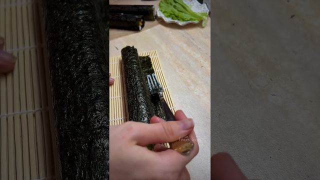 Роллы дома  Рецепт в описание