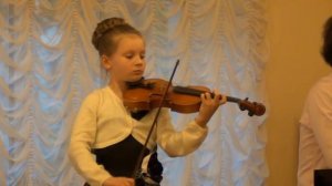 Берио Концерт 7, скрипачка Катерина Попова