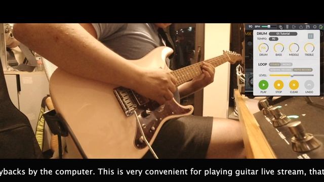 NUX MG-30 Firmware v2.3 | Loopback with DRUM & LOOP смотреть онлайн