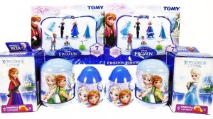 ХОЛОДНОЕ СЕРДЦЕ ДИСНЕЙ Mix! СЮРПРИЗЫ мультфильм Frozen Disney Sweet Box, Kinder Surprise unboxing