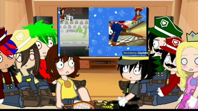 Mario characters react to smg4 Mario reacts to Nintendo memes part 3 смотреть онлайн