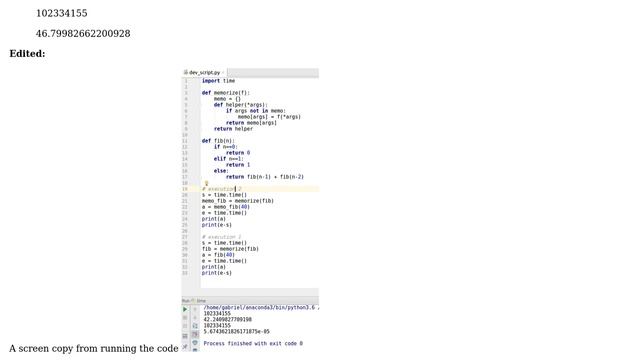 Name scope for memoization Fibonacci смотреть онлайн