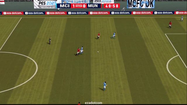 Manchester City x Manchester United Pes PS2 MOD 2023 | Gameplay смотреть онлайн