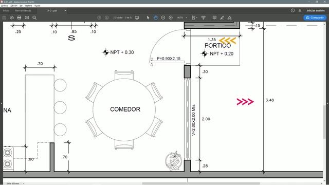 Dibujar el plano de una casa paso a paso en Autocad - Parte 1 Tutorial en español 2020 смотреть онлайн