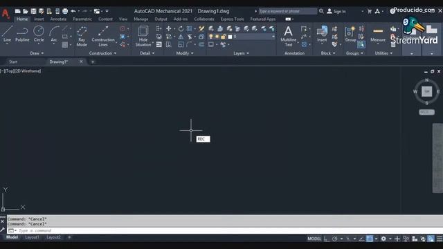 AUTOCAD Mechanical DESDE Cero (DIFERENCIAS Y USOS DEL MAUSE) смотреть онлайн