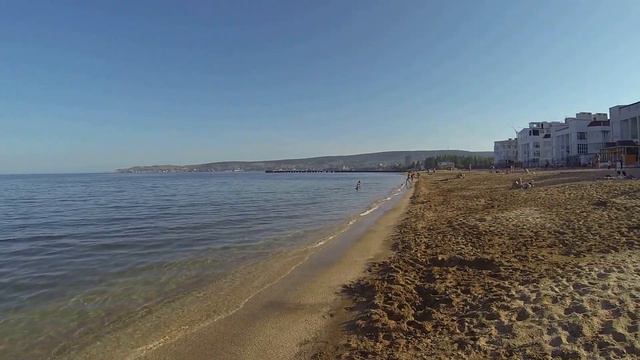 Феодосия пляж "Жемчужный" смотреть онлайн