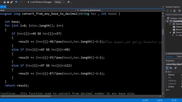 NUMBER_BASES part 3(program to convert from any base to any base in c++) смотреть онлайн