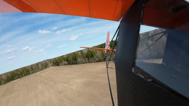 STOL RC airplan MAIDEN flight. DJI Action 2 camera mount, RC plane first flight, RC bush plane смотреть онлайн