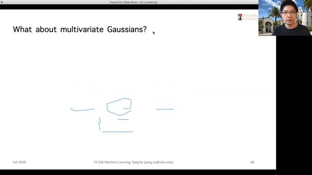 Mixture of Gaussians examples (1-D and 2-D) смотреть онлайн
