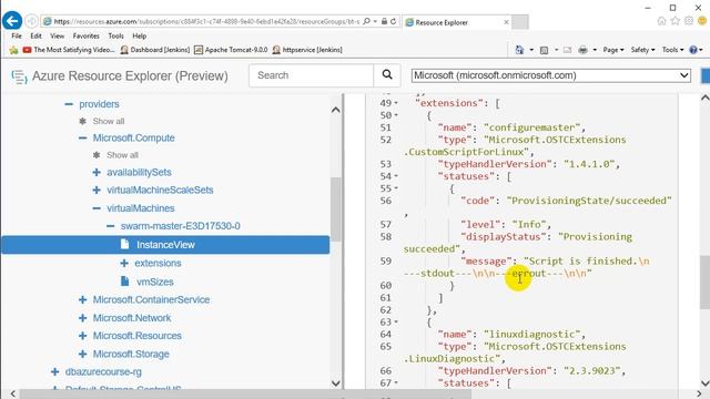 Hands On – Provisioning a Docker Swarm with Azure Container Service смотреть онлайн