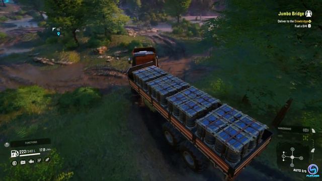 Navigating SnowRunner Season 12's Jumbo Bridge Challenge! смотреть онлайн