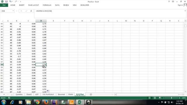 Q-Q Plots in Excel смотреть онлайн
