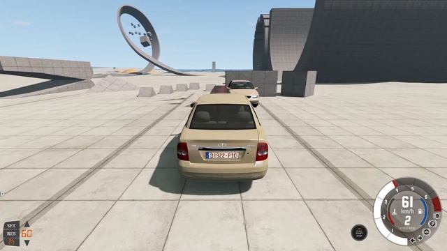 BeamNG.drive Краш тест приоры смотреть онлайн