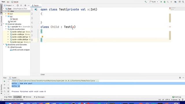 Advance kotlin primary constructor overriding in hindi - part -20 смотреть онлайн