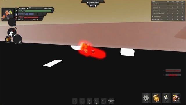 Naruto Shinobi Battlegrounds on Roblox (One Tail Kyuubi Mode) смотреть онлайн