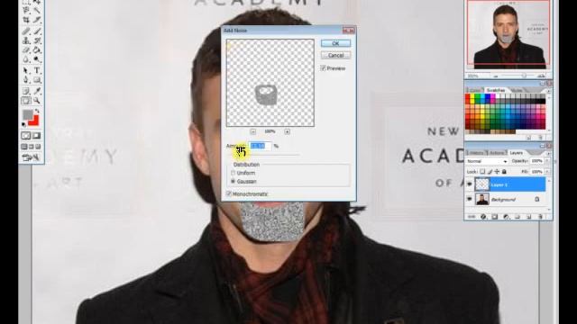 Efeito de barba no photoshop CS2 смотреть онлайн