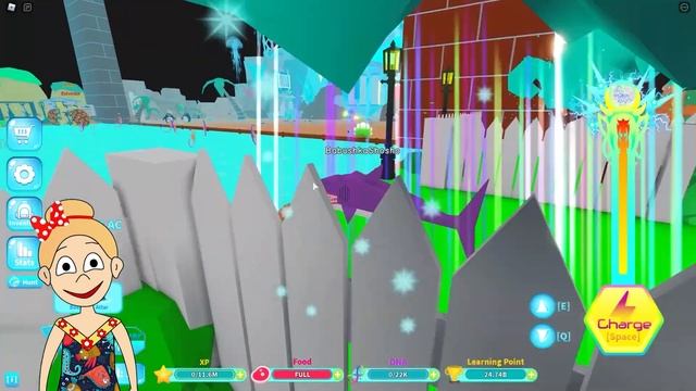 Роблокс ЭВОЛЮЦИЯ АКУЛ ? АКУЛЫ МУТАНТЫ ??? Shark Evolution ROBLOX / бабушка Шошо ИГРЫ смотреть онлайн