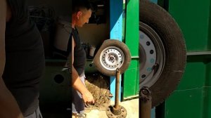 Балансировка колес в домашних условиях