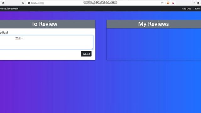 employee review system (using nodejs ,ejs ,css and bootstrap) смотреть онлайн