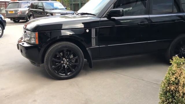2008/08 Land Rover Range Rover 3.6 TDV8 Vogue Auto Java Black смотреть онлайн