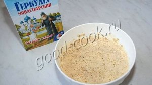 Овсяный пирог с изюмом. Рецепт приготовления