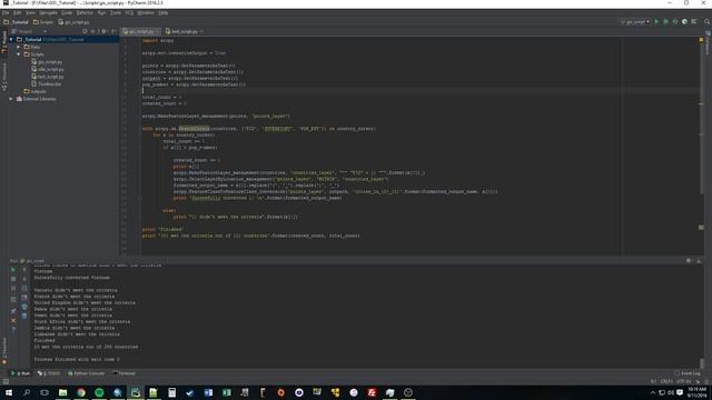 12 - Turning our script into an ArcGIS Tool - ArcMap Scripting with Python and Arcpy смотреть онлайн