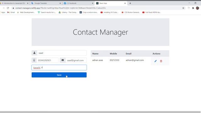 React with Firebase CRUD Operations смотреть онлайн