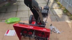 Сборка снегоуборщика DDE 6562