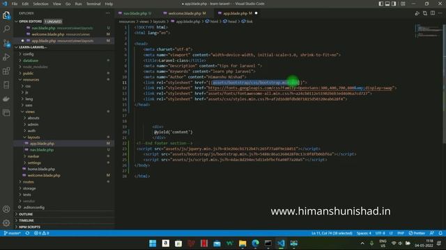 Laravel PHP Framework Tutorial - Understand About Layout Folder (Specially For Kids) смотреть онлайн