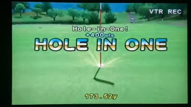 Hot Shots Golf Fore! Sam vs Chaos PS2 "My first Hole in one in a golf game." смотреть онлайн