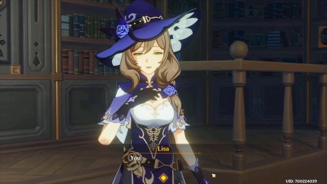 When meeting Lisa (Genshin Impact) смотреть онлайн