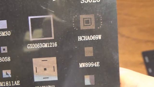 Посылки из Китая. Трафареты для реболлинга Samsung, HTC, Huawei, MTK смотреть онлайн