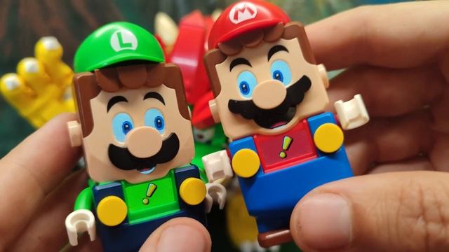 Mario and Luigi save Peach from Mighty Bowser смотреть онлайн