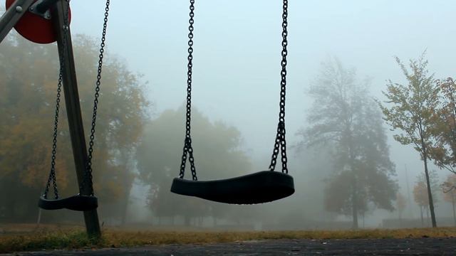 Free stock footage ¦ swing 2 fog horror Silent hill 1080p HD dslr смотреть онлайн