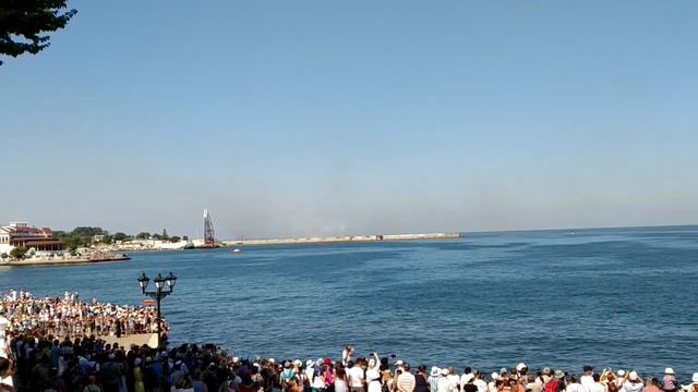 Севастополь. День ВМФ. Парад кораблей 2019. смотреть онлайн