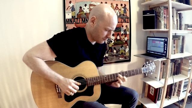 Folsom Prison Blues - fingerstyle guitar смотреть онлайн