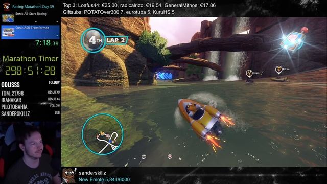 Don't underestimate Sonic Racing! Sega All-Stars & Transformed | Racing Marathon 2020 | KuruHS смотреть онлайн