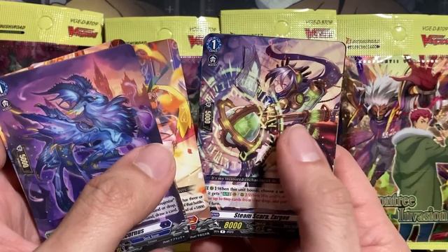 Opening My Dragontree Invasion Cardfight Vanguard Sneak Preview Booster Packs смотреть онлайн