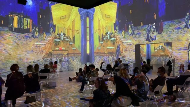 [4K]??Walking NYC: Immersive Van Gogh Exhibit New York?/Pier 36, June 10, 2021. смотреть онлайн