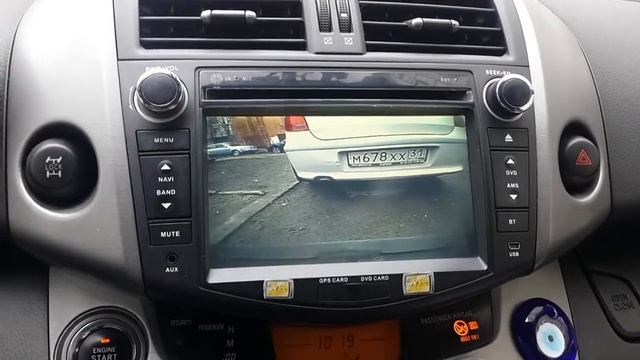 Вариант управления камерами переднего и заднего вида в автомобиле (демонстрация работы) смотреть онлайн
