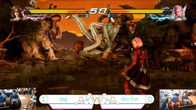 Capga's Tekken 7 Tournament October 14, 2017 Zag vs Skin Out смотреть онлайн