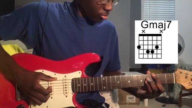 Omar Apollo - Brakelights Guitar Tutorial смотреть онлайн