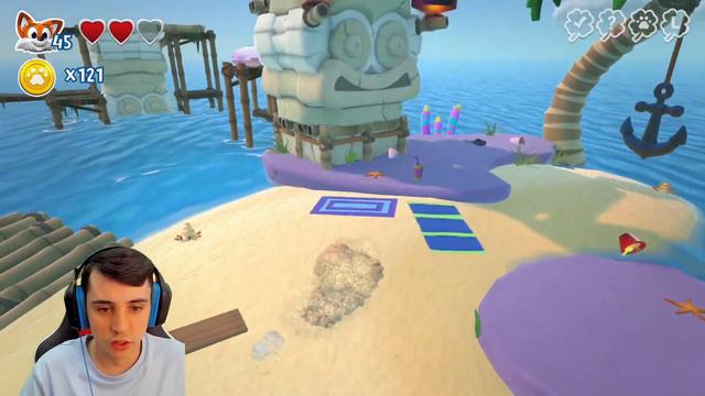 NEW SUPER LUCKY'S TALE #9 - DONKEY KONG, É VOCÊ? смотреть онлайн