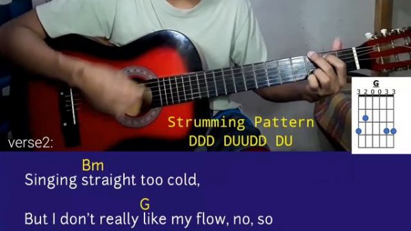 Secrets - One Republic | Guitar Chords with strumming | JC Guitar