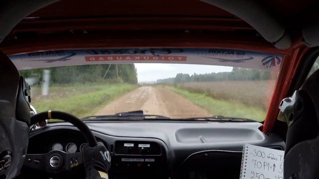 Tartu Ralli 2014 - SS5 incar - Vaher/Kivi - E10 - Nissan Sunny GTI смотреть онлайн
