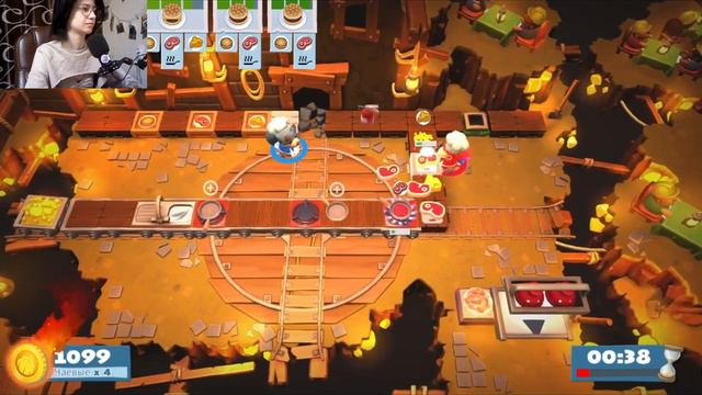 Overcooked 2. Часть 2 коопушки.